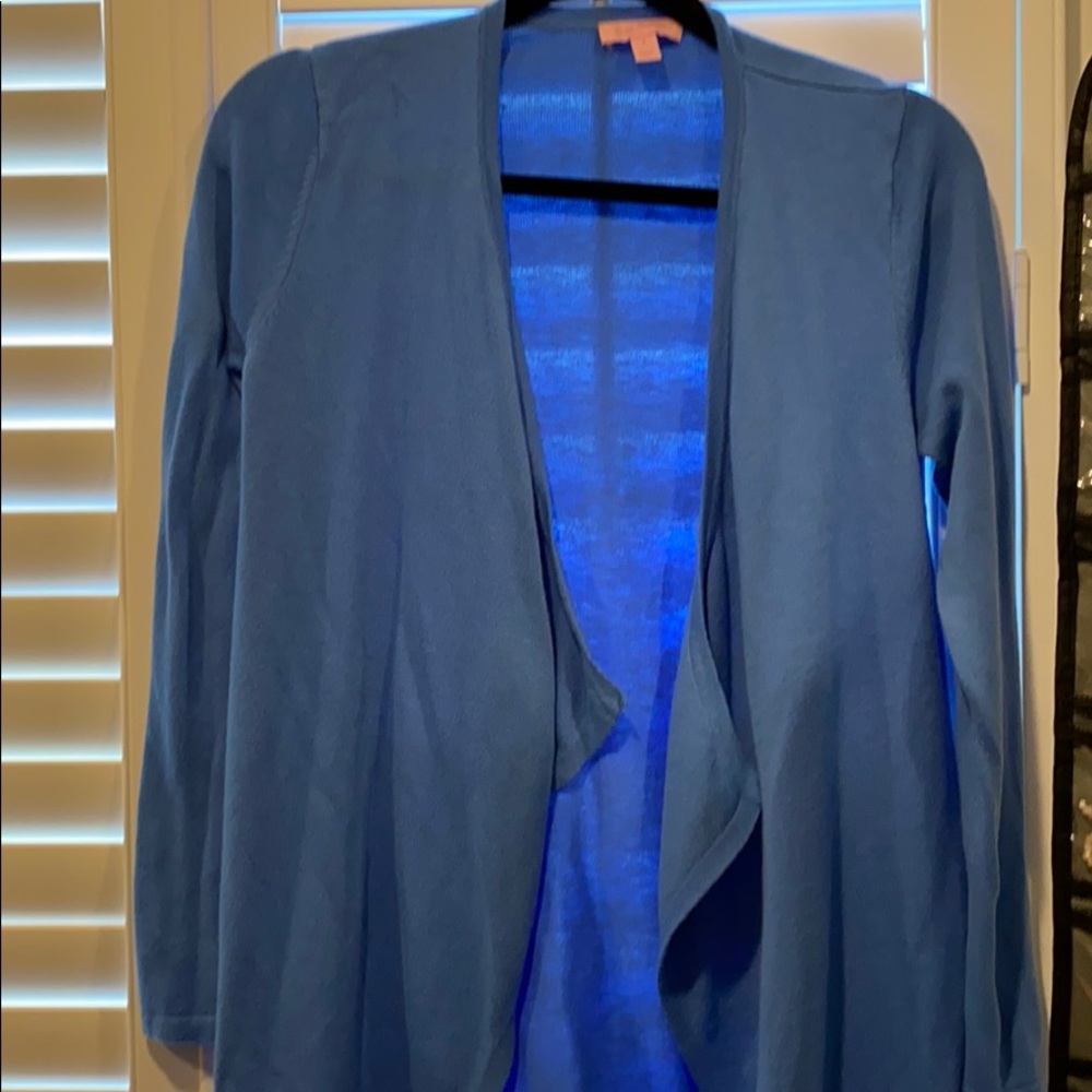 Lily Pulitzer draped cardigan